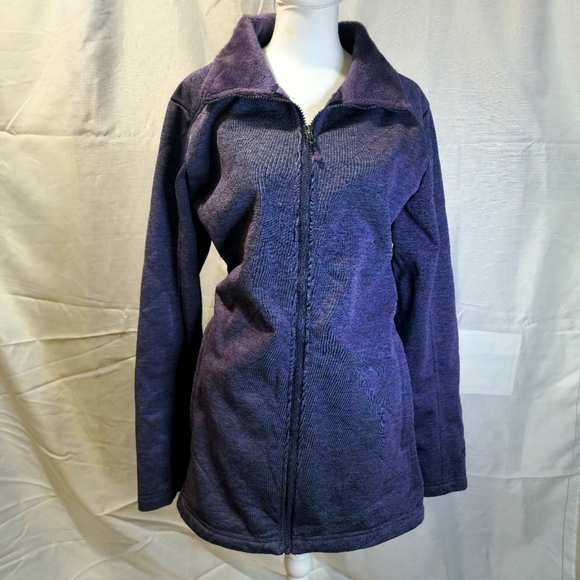 The North Face Jackets & Blazers - The North Face Women's Silken Fleece Lined Jacket Purple Size XL